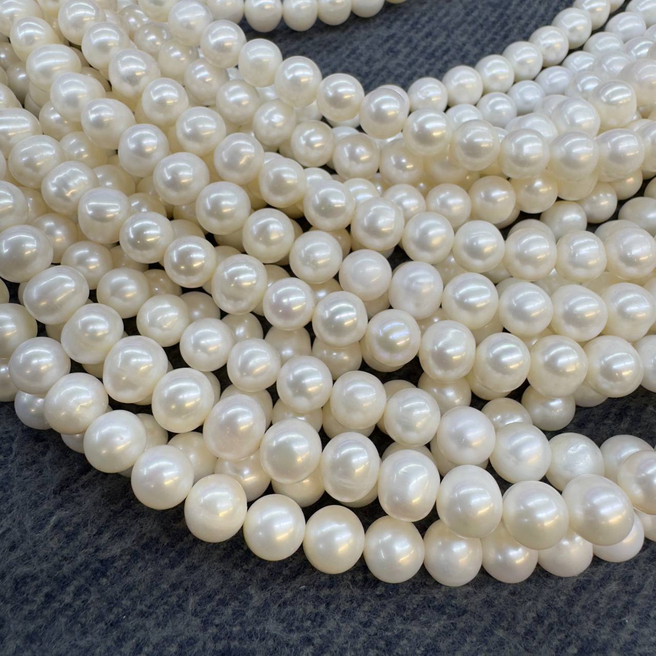 Жемчуг АА культивированный размер 10-10,5мм