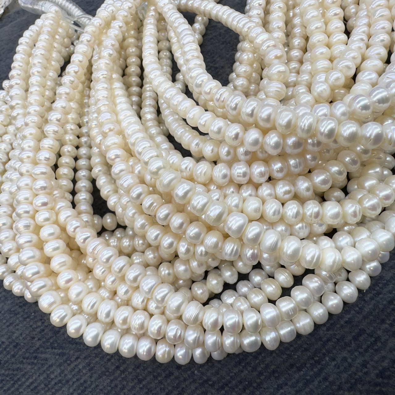 Жемчуг А культивированный размер8-9мм полусфера