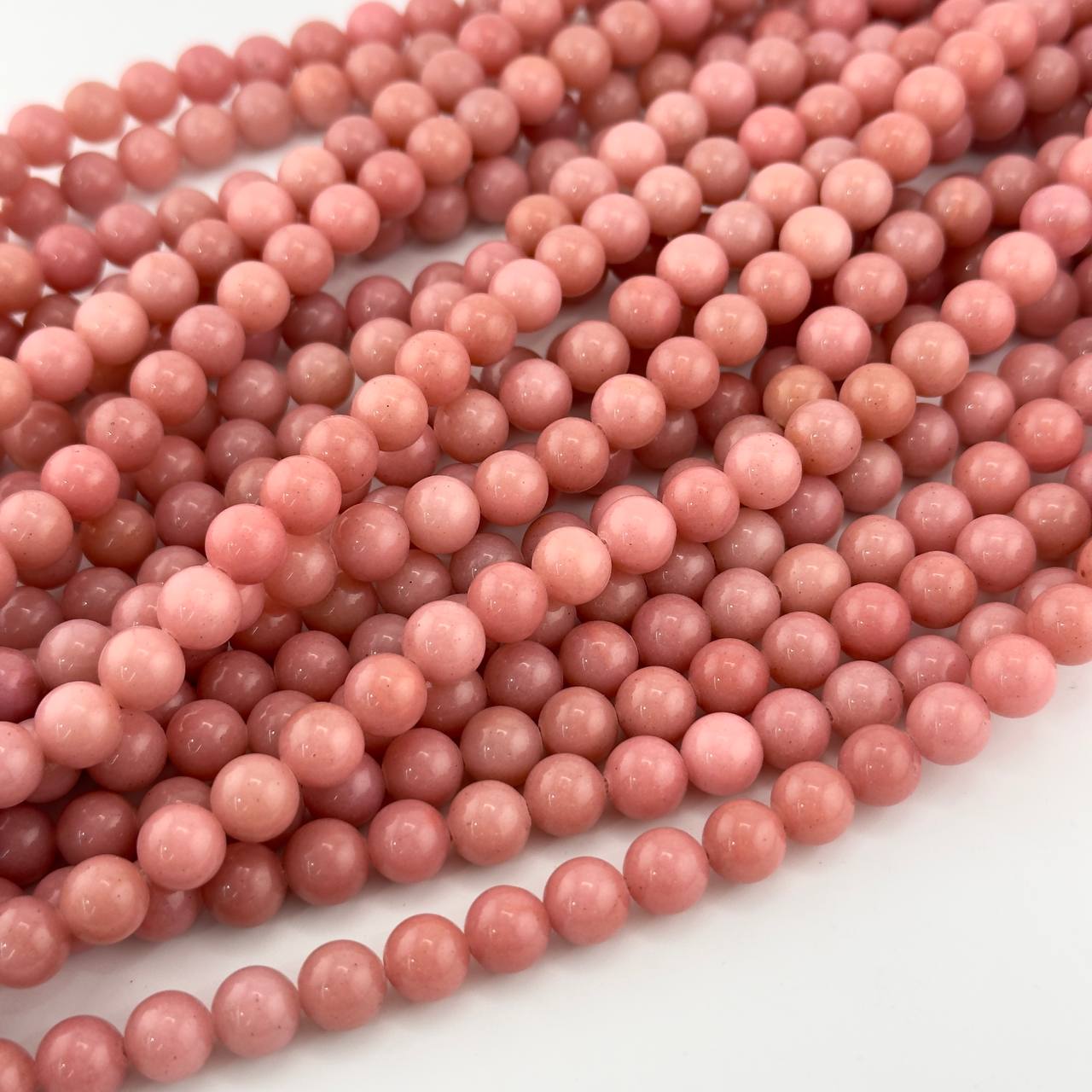 Бусины Халцедон размер 8мм натуральный камень